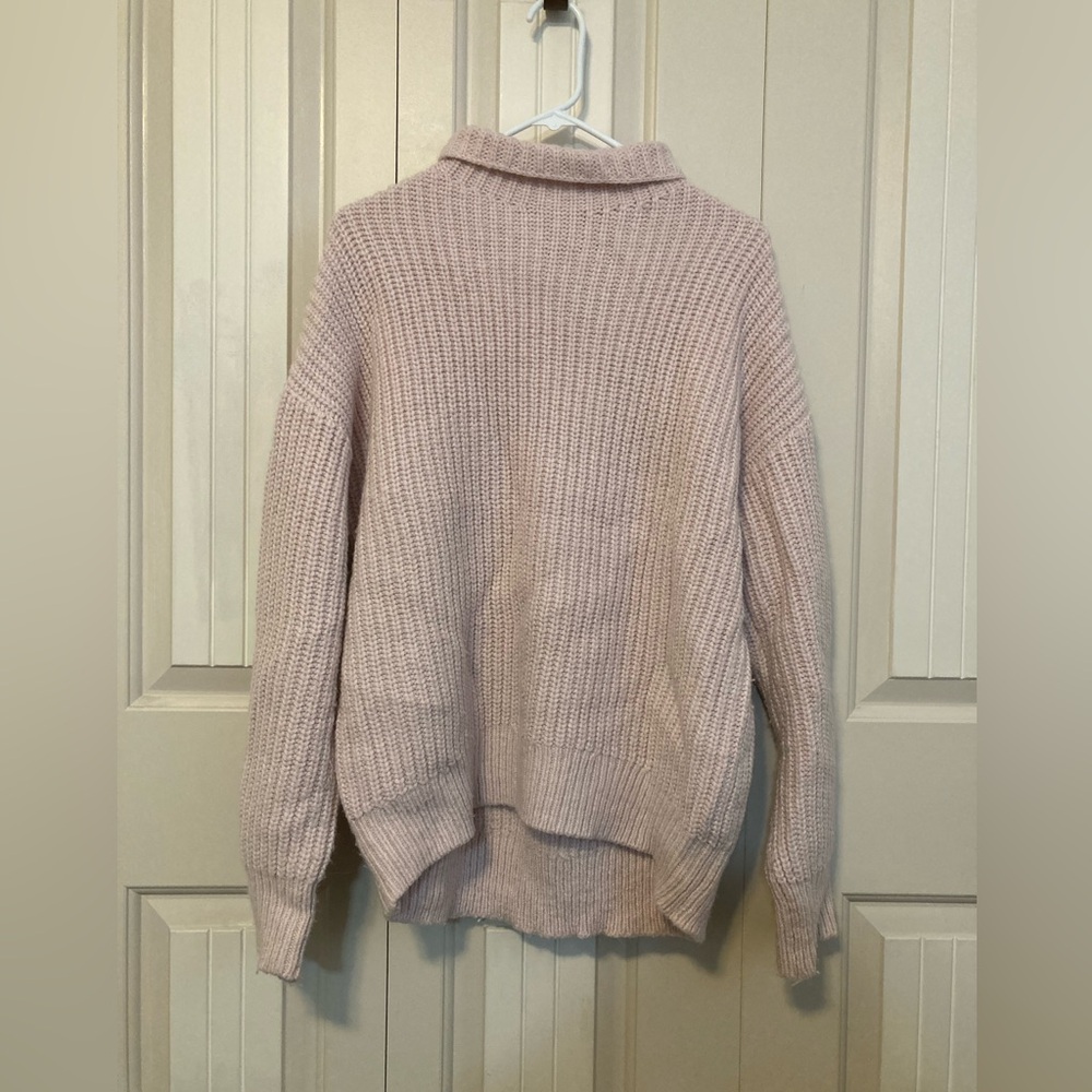 Womens light pink Gap knit sweater